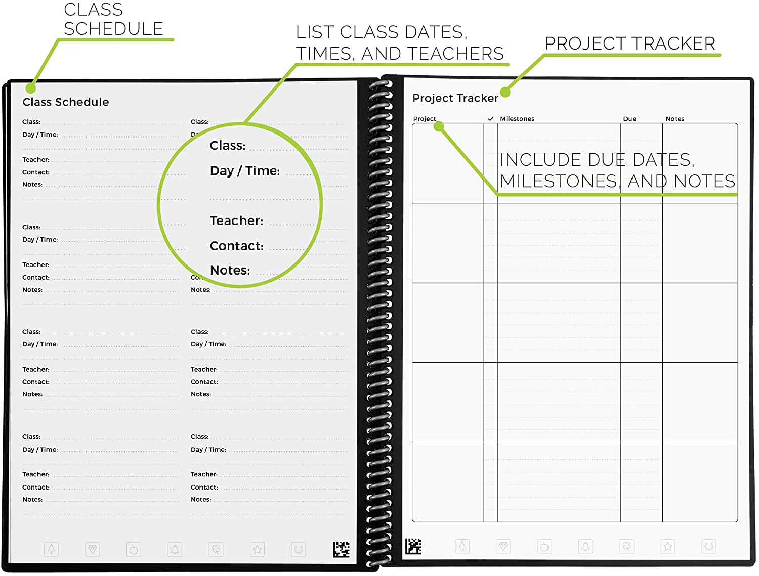 Rocketbook Academic Planner